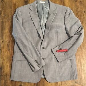 Men's Gray Blazer Slim Fit
